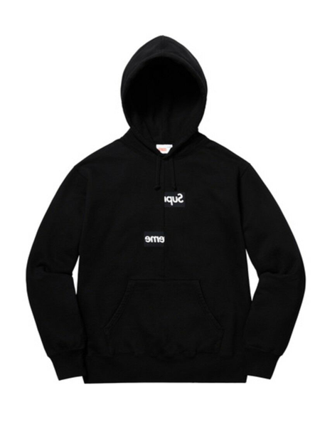 コムデギャルソン Comme Des Garcons × Supreme Split Box Logo Hooded Sweatshirt