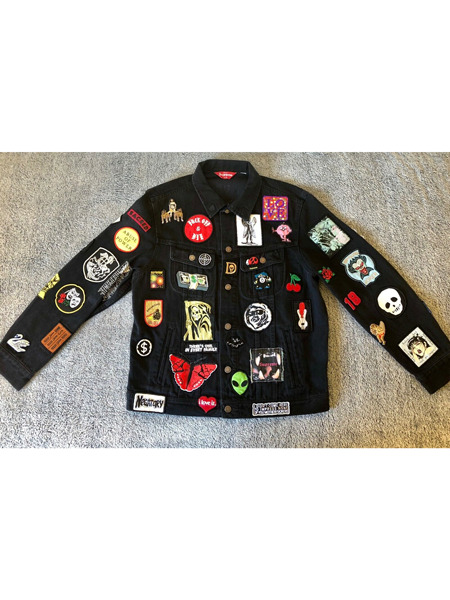 シュプリーム Patches Denim Trucker Jacket