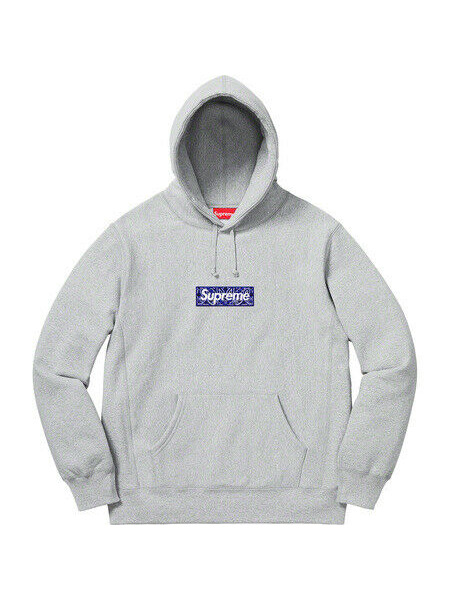 シュプリーム Bandana Box Logo Hooded Sweatshirt