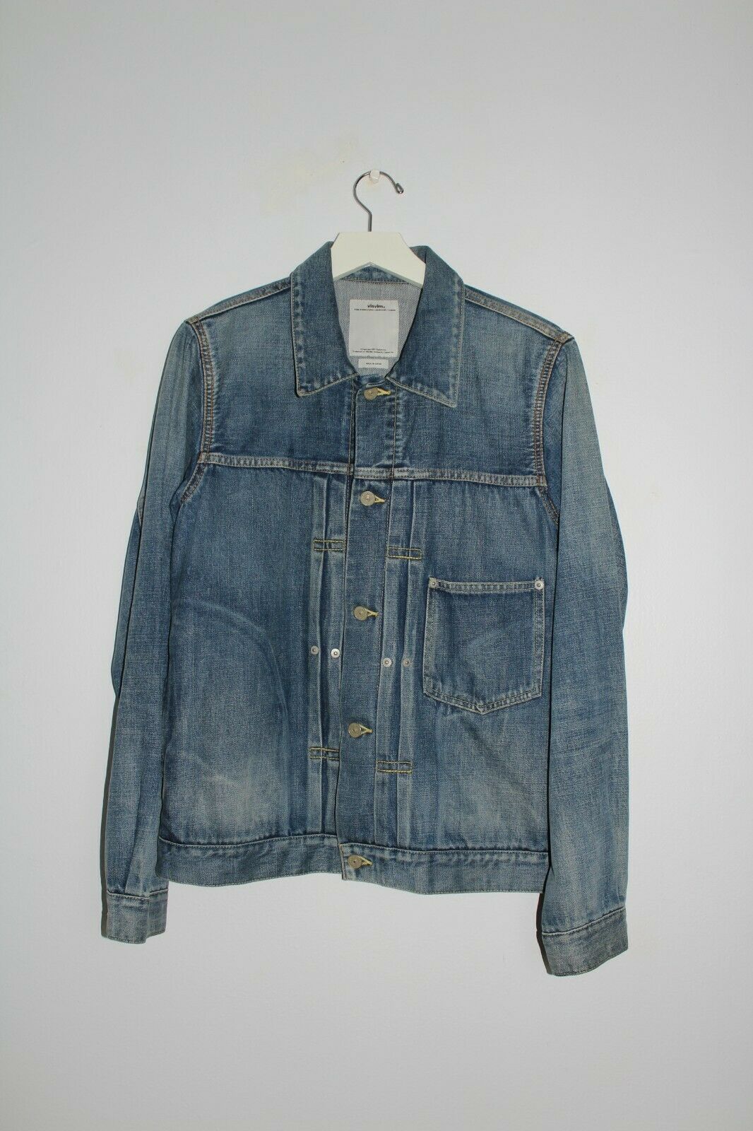 visvim デニムジャケット Visvim Social Sculpture Chore Denim Jacket Size 3