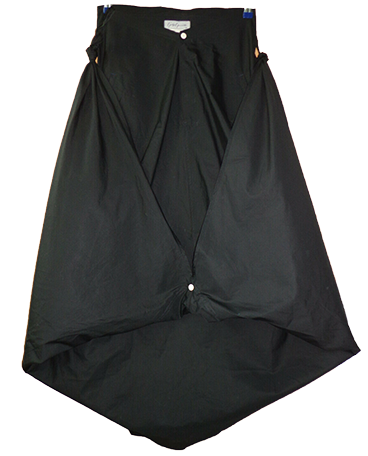 ヨウジヤマモト black long skirt size M